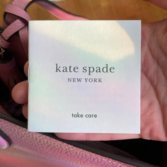 NWT Kate Spade Pink Satchel with Tassels - Picture 7 of 7